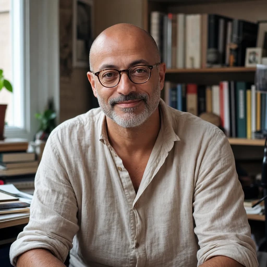 Ritratto di Luca Tesfai Ferri